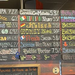 Moment Brewing - Lots to choose from....
