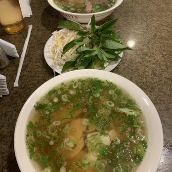 Pho 75 - Chicken pho and #1 (both large) - Vietnamese Near Me - Arlington, Virginia Pho 75 - Chicken pho and #1 (both large) - Vietnamese Near Me - Arlington, Virginia