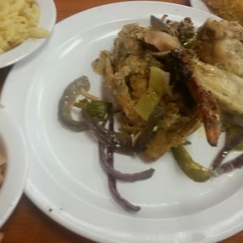 V's Kitchen - Baked chicken..breast and wing..very good! - American Near Me - Durham, North Carolina
