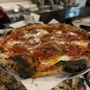 Otto - pepperoni with scamorza, garlic, chilies, fresh mozzarella, + herbs - Pizza Near Me - Chester, Connecticut