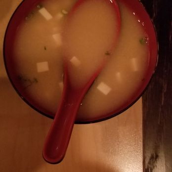 Ota-Ya - Miso Soup. Flavorably awesome on a brisk night. The goodness of it all. I would swim in a tub of it if I could. I know. Gross - Japanese Near Me - Lambertville, New Jersey