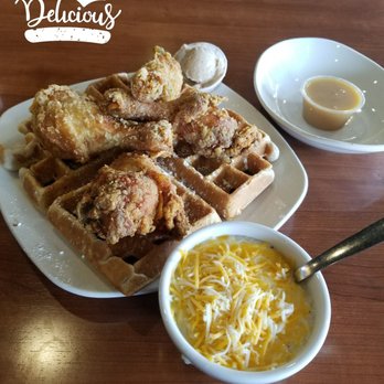 Dame's Chicken and Waffles - Absolutely Delicious! - New American Near Me - Cary, North Carolina Dame's Chicken and Waffles - Absolutely Delicious! - New American Near Me - Cary, North Carolina