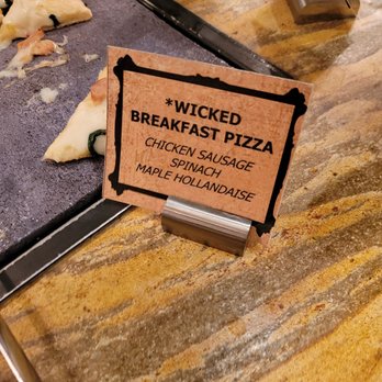 Wicked Spoon - Wicked Breakfast Pizza - Buffets Near Me - Las Vegas, Nevada