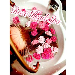 Fabulicious - Rose Head Spa/Indulge in the soothing aroma of freshly cut roses while experiencing the rejuvenating effects of rose water.
