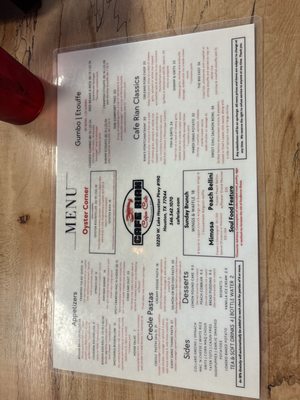 Menu photo 2 Cafe Rian Cajun Cafe Houston, TX Menu photo 2 Cafe Rian Cajun Cafe Houston, TX