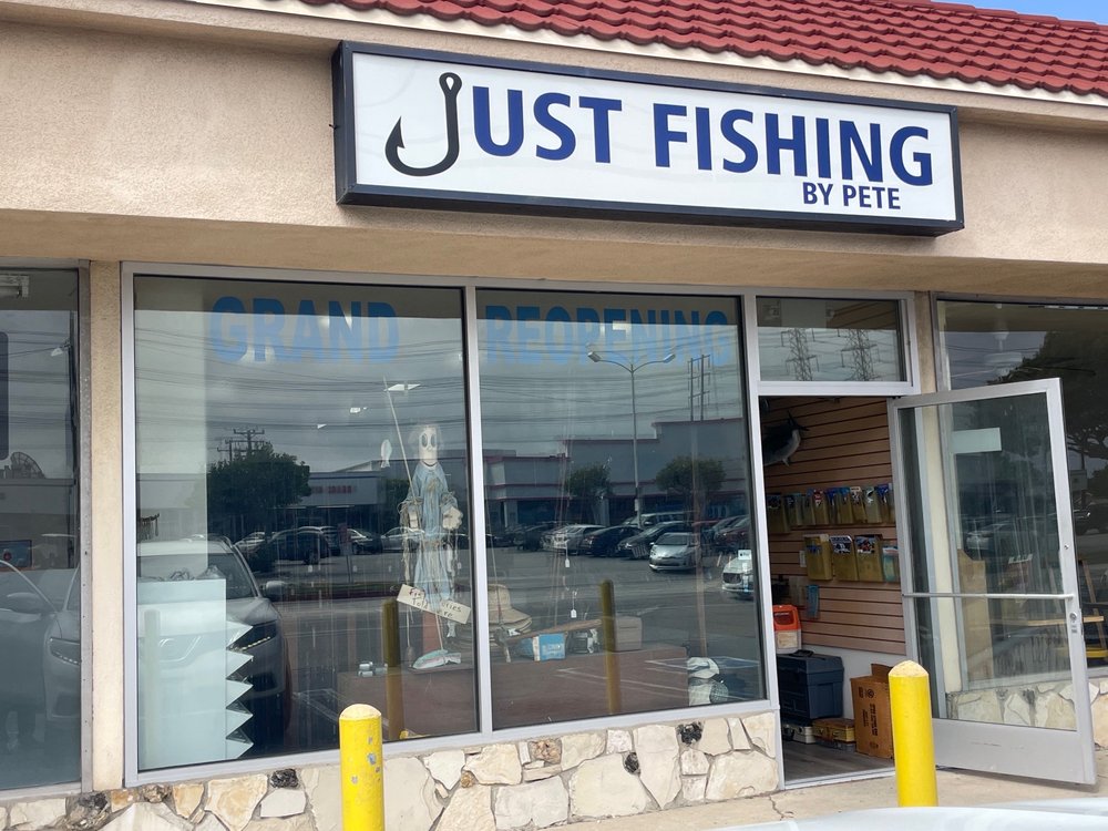 Just Fishing by Pete Logo