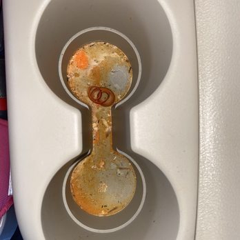 Lehmer's Concord GMC - Detail dept finest work. Car was in their possession for 3 months. Some kind of carrot juice I can only hope. - Car Dealers Near Me - Concord, California