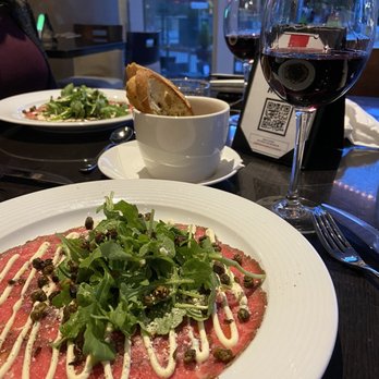 The Lobby Restaurant + Lounge - Beef Carpaccio - Canadian (New) Near Me - North Vancouver, British Columbia The Lobby Restaurant + Lounge - Beef Carpaccio - Canadian (New) Near Me - North Vancouver, British Columbia