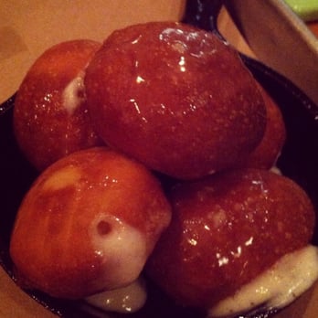 Lillie's Q - Bacon fat filled donut. Have this with their homemade vanilla ice cream to cut through the savory flavors. Combo made in heaven! - Barbeque Near Me - Chicago, Illinois