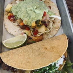 Tropical Shrimp Taco Steak Street Taco (hard shell) Tropical Shrimp Taco Steak Street Taco (hard shell)