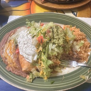 El Gitano - 5. Two Chimichangas Combo - Mexican Near Me - Burlington, Washington