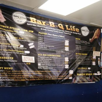 BBQLIFE - New menu adjusted prices - Barbeque Near Me - San Antonio, Texas