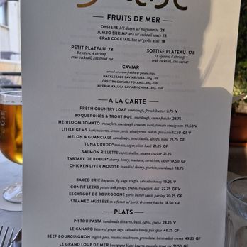 Sottise - The dinner menu. - French Near Me - Phoenix, Arizona Sottise - The dinner menu. - French Near Me - Phoenix, Arizona