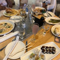 Seafood Pasta Lunch and Dinner Menu was good