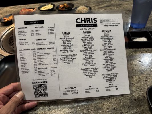 Menu photo 8 Chris Korean BBQ Pasadena, CA Menu photo 8 Chris Korean BBQ Pasadena, CA