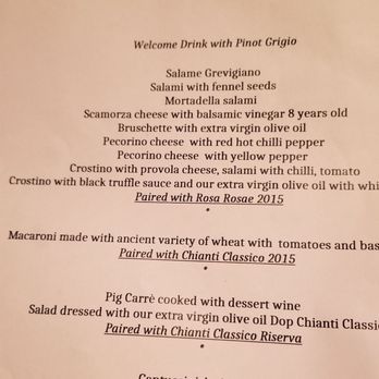 Tenuta del Palagio - Dinner - Wineries Near Me - Florence, FI