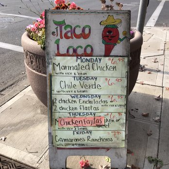 El Taco Loco - Mexican Near Me - Yakima, Washington