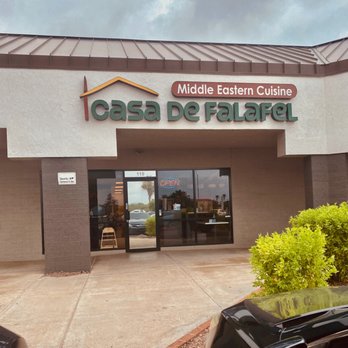 Casa De Falafel - Middle Eastern Cuisine - Front of NEW Glendale location - Vegan Near Me - Glendale, Arizona Casa De Falafel - Middle Eastern Cuisine - Front of NEW Glendale location - Vegan Near Me - Glendale, Arizona