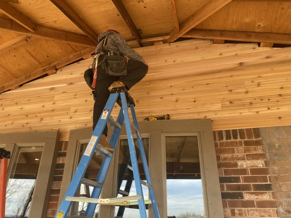 Slide of D&P  Seamless Gutters & Custom Remodeling 