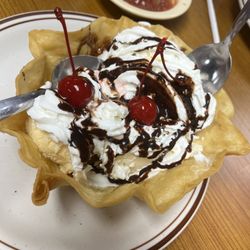 Juanita’s Mexican Restaurant - Fried ice cream