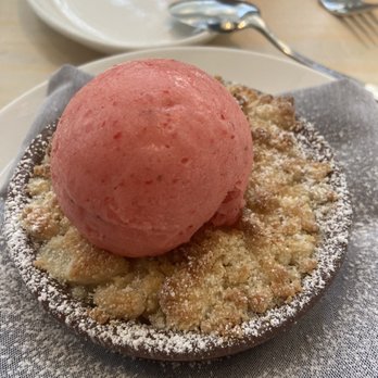 Eunice - Raspberry sorbet peach cobbler - Cajun/Creole Near Me - Houston, Texas