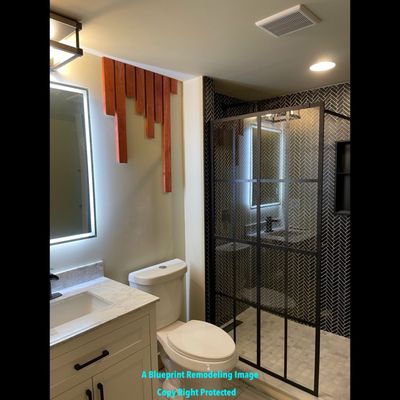 Blue Print Remodeling Logo