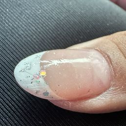 Nail has hair Nail has hair