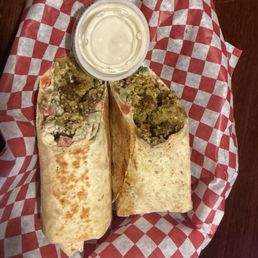 Falafel Wrap Falafel Wrap