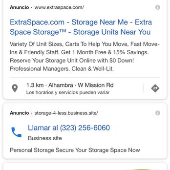 Extra Space Storage - And one more!!! It doesn't say only on some storages !!! Someone's got to get fired!!! - Self Storage Near Me - Alhambra, California