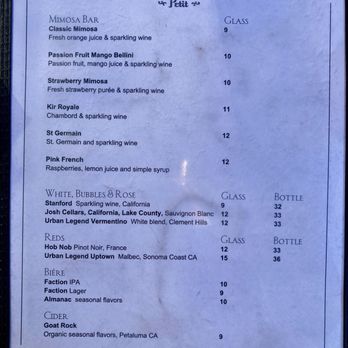 Cafe Jolie Petit - Menu - Coffee & Tea Near Me - Alameda, California