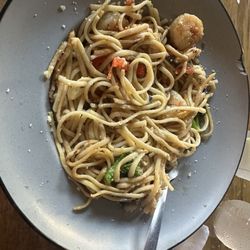 Pura Vida - Shrimp primavera. Would def get again.