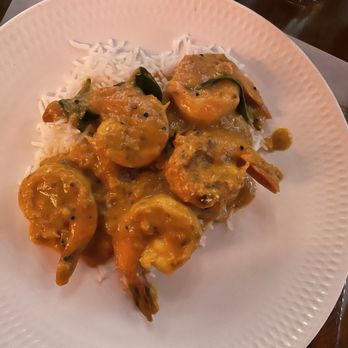Spice Symphony Times Square - Shrimp moilee - Indian Near Me - New York, New York Spice Symphony Times Square - Shrimp moilee - Indian Near Me - New York, New York