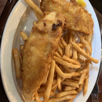 Quarter Celtic Brewpub - Fish and Chips was more then enough on the Full Order but very delicious down to the coke slaw and tartar sauce. Yum! - Brewpubs Near Me - Albuquerque, New Mexico