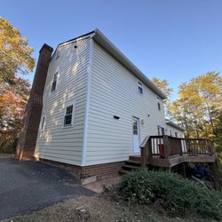 Macbeth Roofing and Exteriors - All new James Hardie siding and trim, as well as new windows, doors and gutters for a great customer of ours in Earlysville, VA