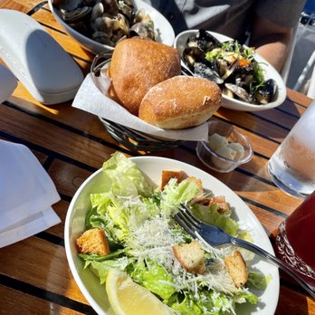 Ray's Café - Pacific Manila Clams, Mediterranean Mussels, Classic Caesar Salad - Seafood Near Me - Seattle, Washington Ray's Café - Pacific Manila Clams, Mediterranean Mussels, Classic Caesar Salad - Seafood Near Me - Seattle, Washington