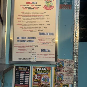 La Escondida Taqueria - Menu with prices - Food Trucks Near Me - Fort Worth, Texas La Escondida Taqueria - Menu with prices - Food Trucks Near Me - Fort Worth, Texas
