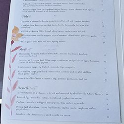 Frida - Menu