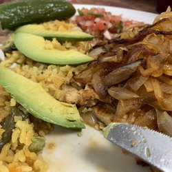 Herradero Taqueria - My delicious entree'. I don't remember what it's called.