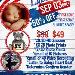 Memorable Moments 3D/4D Ultrasound - BIG Labor Day Sale!!!