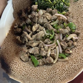 Addis Abeba Ethiopian Restaurant - Awaze Lamb Tibs - Ethiopian Near Me - Richardson, Texas