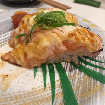 Sushi Train - Aburi salmon - Sushi Bars Near Me - Carseldine, QLD Sushi Train - Aburi salmon - Sushi Bars Near Me - Carseldine, QLD