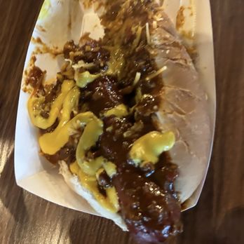 Mucker's Pub and Eatery - Regular coney no onions - Hot Dogs Near Me - Oklahoma City, Oklahoma Mucker's Pub and Eatery - Regular coney no onions - Hot Dogs Near Me - Oklahoma City, Oklahoma