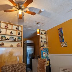 Lucy Ethiopian Cafe - The back dining area