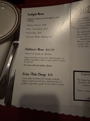Menu photo 5 Hitching Post Casmalia, CA