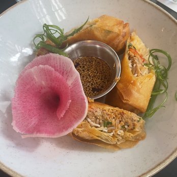 Backstreet Cafe - Duck Spring Rolls - New American Near Me - Houston, Texas