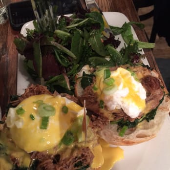 Friedman's - Pulled Pork Benny - Breakfast & Brunch Near Me - New York, New York Friedman's - Pulled Pork Benny - Breakfast & Brunch Near Me - New York, New York
