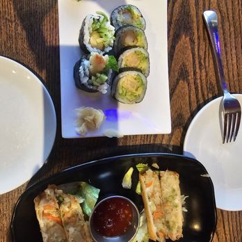 Kaiyo Sushi - Shrimp tempura roll & egg rolls - Sushi Bars Near Me - Bellevue, Nebraska