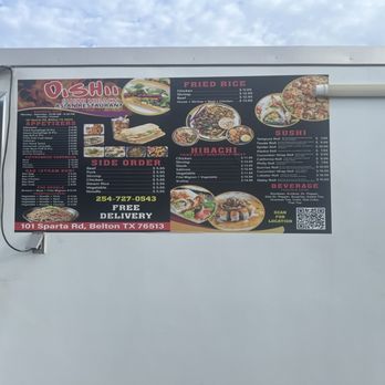 Oishii - Menu - Food Trucks Near Me - Belton, Texas Oishii - Menu - Food Trucks Near Me - Belton, Texas