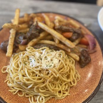 District 5 - Saltado Shaken Fries House Garlic Noodles - Noodles Near Me - Lake Forest, California District 5 - Saltado Shaken Fries House Garlic Noodles - Noodles Near Me - Lake Forest, California