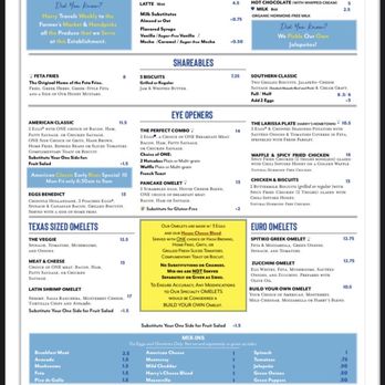 Harry's Restaurant - Menu - Breakfast & Brunch Near Me - Houston, Texas Harry's Restaurant - Menu - Breakfast & Brunch Near Me - Houston, Texas